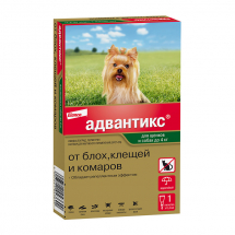 Адвантикс, для собак до 4 кг - ЗООВЕТЦЕНТР