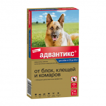 Адвантикс, для собак свыше 25 кг - ЗООВЕТЦЕНТР