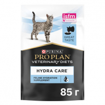 Пищевая добавка для кошек диетический PRO PLAN® VETERINARY DIETS Hydra Care для увеличения потребления воды и снижения концентрации мочи, в соусе, 85 г - ЗООВЕТЦЕНТР