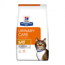 Hill's Prescription Diet s/d Urinary Care сухой диетический, для кошек при профилактике мочекаменной болезни (МКБ), с курицей 1,5кг - ЗООВЕТЦЕНТР