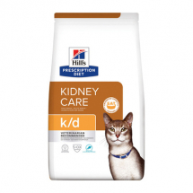 Hill's Prescription Diet k/d Kidney Care сухой диетический, для кошек при профилактике заболеваний почек, с тунцом 400гр - ЗООВЕТЦЕНТР