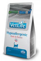 Farmina Vet Life Hypoallergenic pork & potato диета для кошек при пищевых аллергиях, уп. 1.5 кг - ЗООВЕТЦЕНТР
