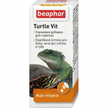 Витамины Beaphar Turtle Vit для водных и сухопутных черепах, рептилий и рыб - 20 мл - ЗООВЕТЦЕНТР