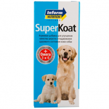 INFORM NUTRITION Super Coat для собак для улучшения качества шерсти 150мл - ЗООВЕТЦЕНТР