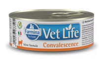 Farmina Vet Life Convalescence ветеринарная диета для кошек паштет ж/б 85гр - ЗООВЕТЦЕНТР