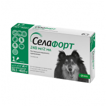 Селафорт, 240 мг для собак 20,1-40 кг - ЗООВЕТЦЕНТР