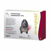 Стронгхолд, 12% 120 мг для собак 10.1-20 кг - ЗООВЕТЦЕНТР