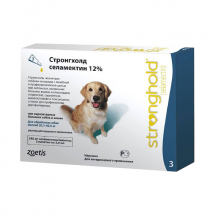 Стронгхолд, 12% 240 мг для собак 20,1-40 кг - ЗООВЕТЦЕНТР