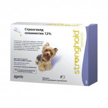 Стронгхолд, 12% 30 мг для собак 2.6-5 кг - ЗООВЕТЦЕНТР