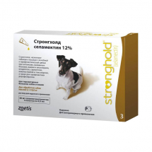 Стронгхолд, 12% 60 мг для собак 5.1-10 кг - ЗООВЕТЦЕНТР