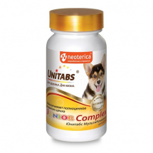 Юнитабс, Юниор Комплекс витамины для щенков, уп. 100 таблеток - ЗООВЕТЦЕНТР