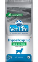 Vet Life Dog Hypoallergenic Egg & Rice 2кг - ЗООВЕТЦЕНТР