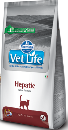 Farmina Vet Life Hepatic ветеринарная диета для кошек 2кг - ЗООВЕТЦЕНТР