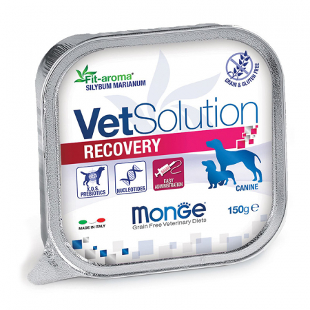 Monge VetSolution Dog Recovery диета для собак Рекавери, ламистер 150 г - ЗООВЕТЦЕНТР